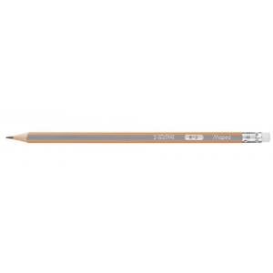Ołówek MAPED BLACKPEPS z gumką [H]
