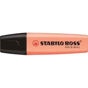 Zakreślacz Stabilo Boss 70/126 [pastelowa pomarańcz]
