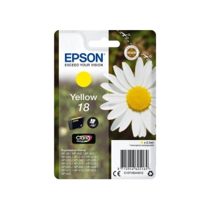 Tusz Epson T1804 żółty oryginalny [3,3ml]
